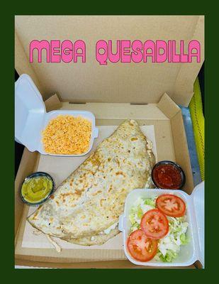 Mega quesadilla