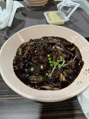Black bean sauce noodle ($12.95)