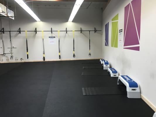 Resistant bands and step-ups!