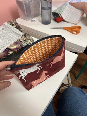 Some things I learned in their beginner sewing class:)
