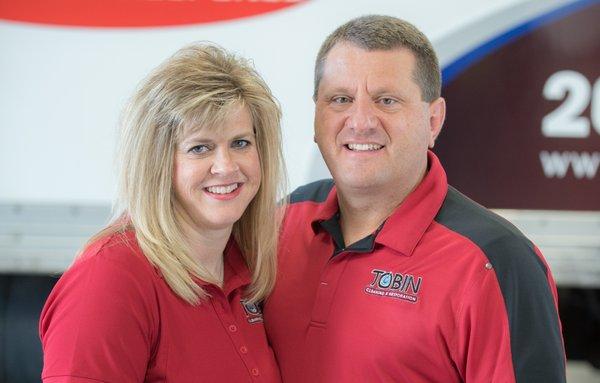 Tobin owners, Claudine & Rhett Judy.