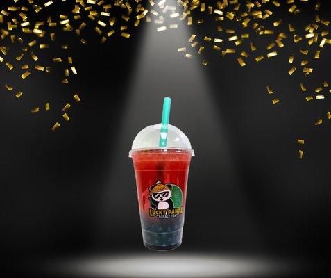Juicy Bubble tea
Exclusive Specialty Flavors
Juicy Pacific Mango
Juicy Strawberry
Juicy Peach
Juicy Panda Punch