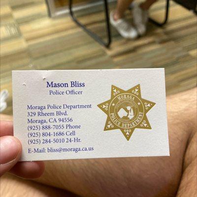 Moraga Police Department