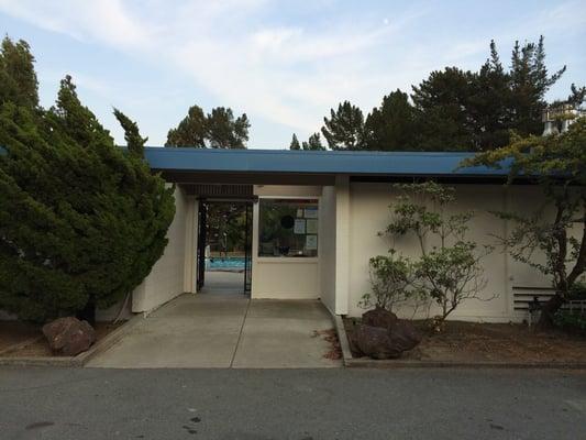 A little difficult to find since it's in a somewhat hidden/secluded area at the end of a cul de sac on Helen Dr. Also no signs.