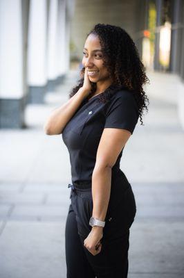 Nurse injector & owner Dana