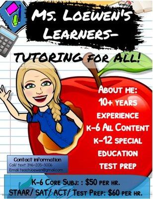 Ms Loewen's Learners