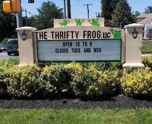 The Thrifty Frog