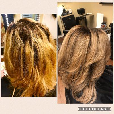 Before and after!