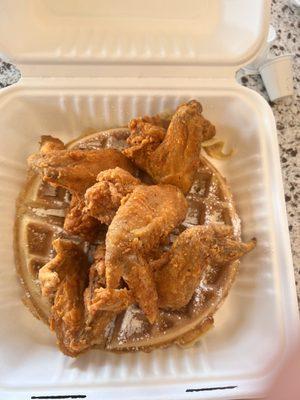 5wings and waffle Plate of deliciousness They put Maryland on the Map!!!