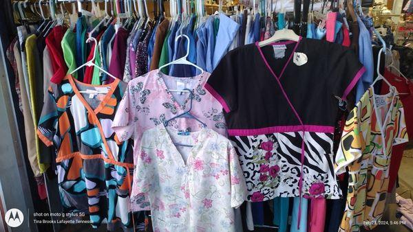 Scrub uniforms tops and pants nursing housekeeping and other professional uniform Wear sizes xs to xxL $5