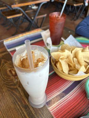 Delicious horchata!