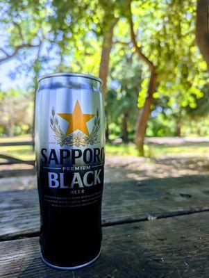 Black Sapporo at Rose Market! :)