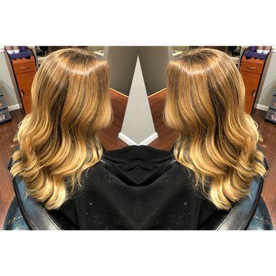 Honey ombré