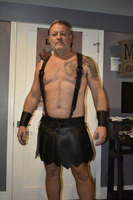 Gladiator style kilt