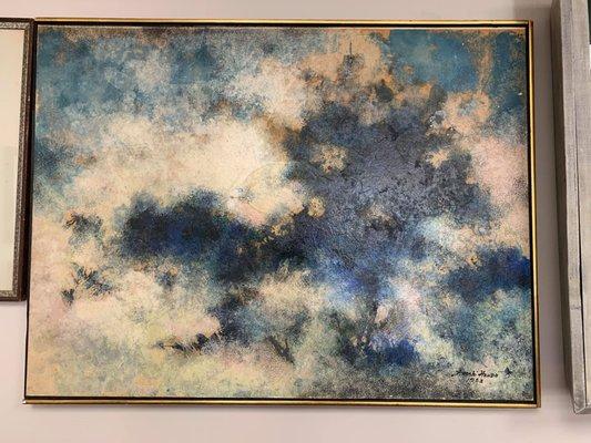 1960's Hiroshi Honda Oil Painting