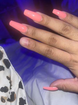 Nail literally popped off less than 24 hours later