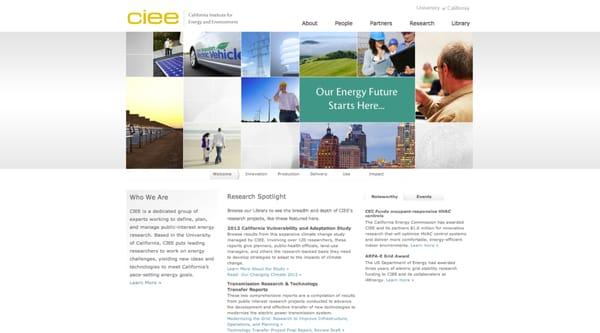 UC-CIEE.org - California Institute for Energy and Environment