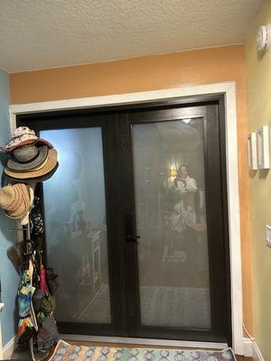 Inside view - yes I know, I have a loot of hats!