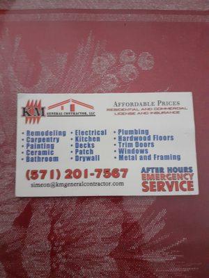 KM General Contractor