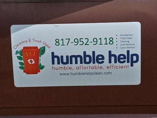 Humble Help Cleaning & Trash Valet
