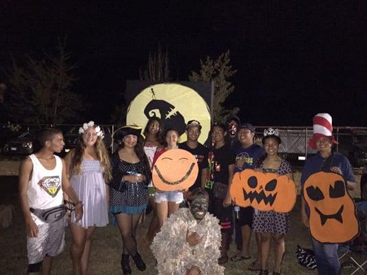 Youth Group @ St Theresa's Trunk O Treat #MichaelE #RyanE