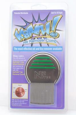 KaPOW! Nit Remover Comb-$15 Most effective for nit removal