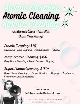 Atomic Cleaning