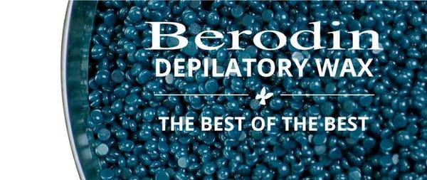 Hard wax. More gentle for sensitive skin