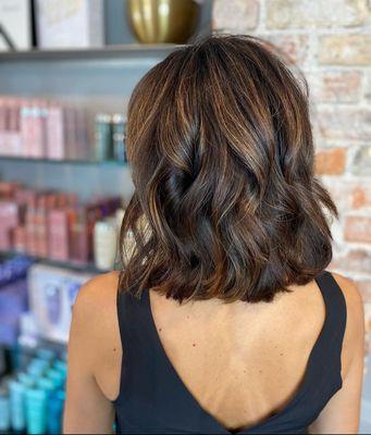 A LOB (long bob) by our stylist Lori