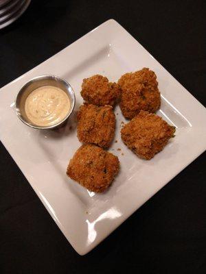 Mac and cheese bites