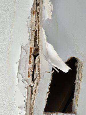 Ceiling damage