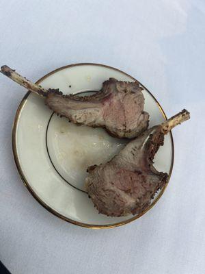 Lamb chop pops