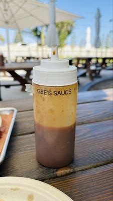 Gee's sauce!