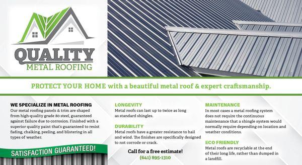 Quality Metal Roofing