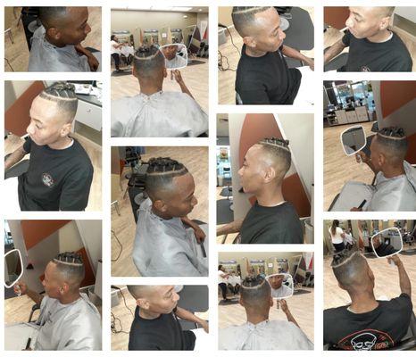 Whether you need a basic haircut, or a bald fade we are here to help you with your grooming needs to helping you to achieve waves