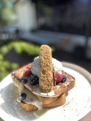 Tiramisu French toast