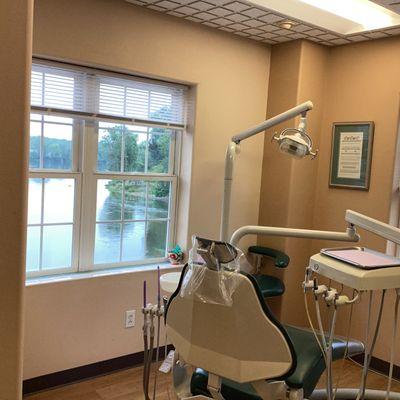 over look the picturesque Seneca River from every dental chair