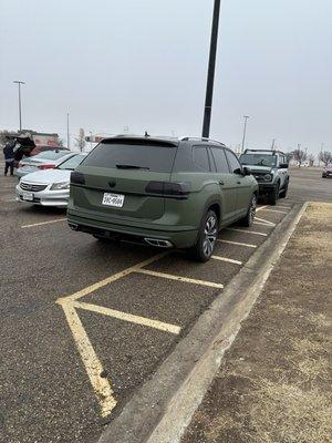 Green atlas wrapped by illustrious auto styling