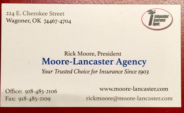 Moore-Lancaster Agency