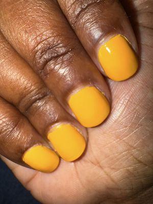Mani with Dazzle Dry