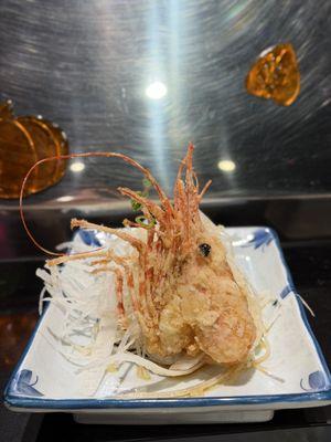 Deep fried Sweet Shrimp Head