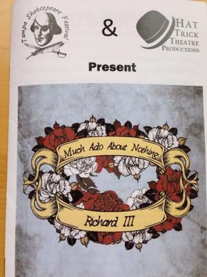 cover of festival program