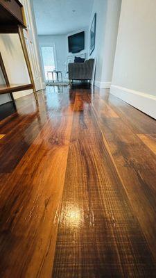 the floor as a mirror