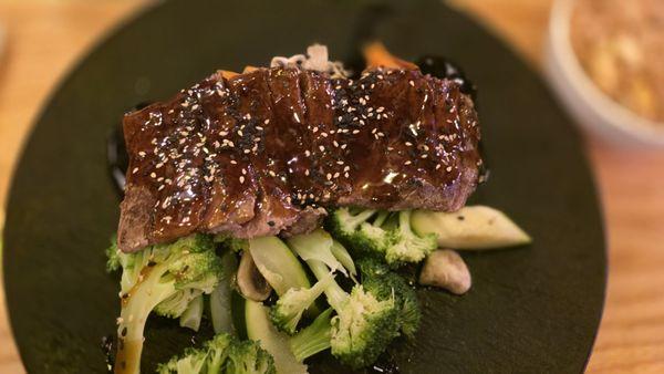 Steak Teppanyaki meal