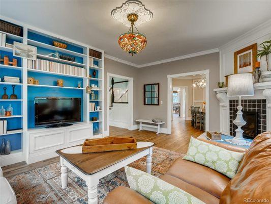 Accent walls are fabulous for creating dimension and adding character.