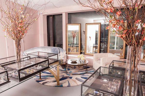 Inside the Swoonery Jewelry Salon. An intimate jewelry experience like no other.