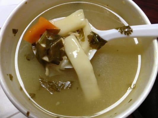 Chicken noodle soup.