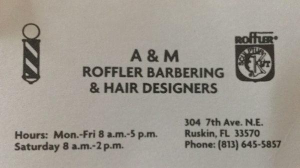 A & M Roffler Barbering & Hair Designers