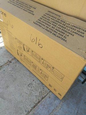 Trash left in the alley by a BC Electric employee