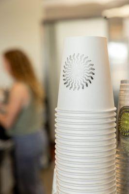 Hot drinks available at Wonderift Coffee